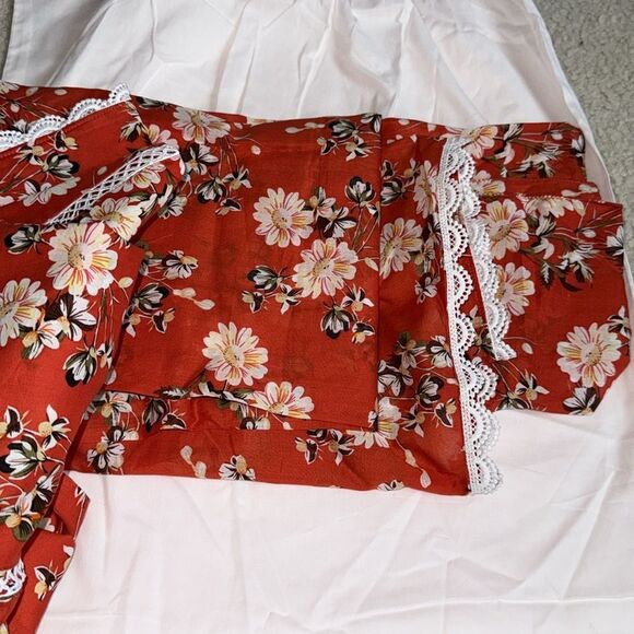 Women's Cotton Kurta & Palazzo with Dupatta - Size: 5XL(50) NWT - Picture 13 of 13